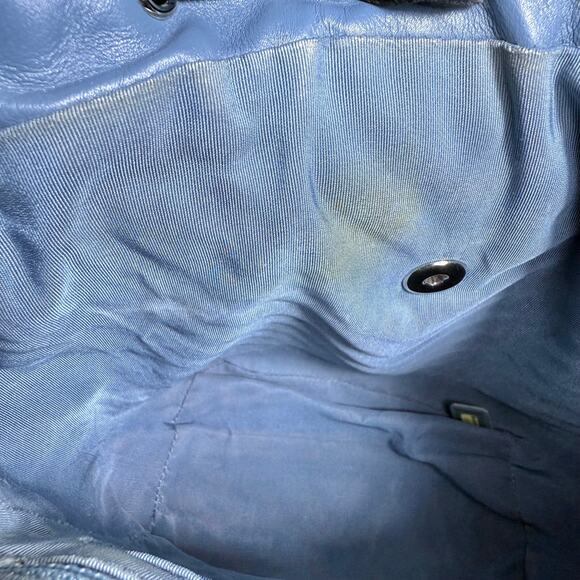 Chanel Chevron Small Urban Spirit Backpack Blue - Picture 10 of 16